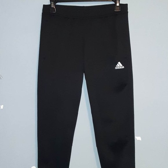 adidas Pants - Adidas Women's Track Pants All Black w/ Ankle Zippers Size Small Climacool